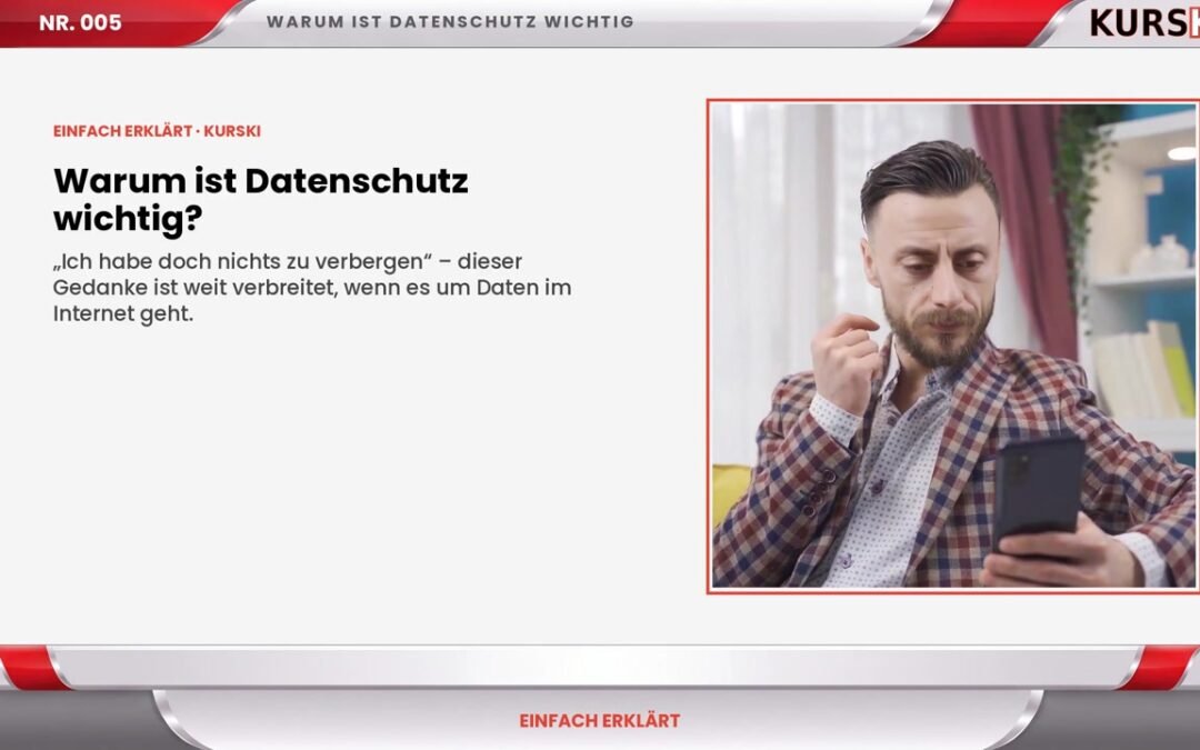 Warum ist Datenschutz wichtig?