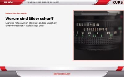 Warum sind Bilder scharf?