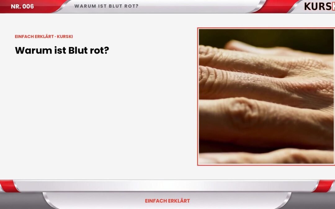 Warum ist Blut rot?
